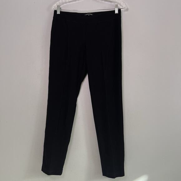 Eileen Fisher Women's Pull On Ankle Pants Stretch Black Sz 6 - Picture 1 of 7